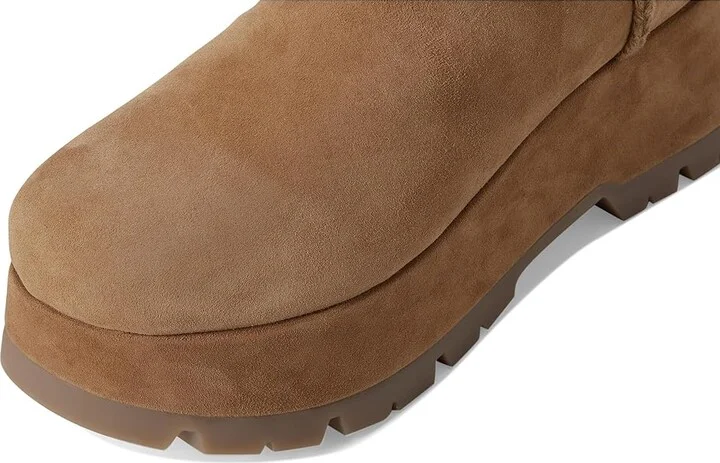 Steve Madden Tailor Women's Boots Chestnut Suede : 10 M, Leather/Rubber/Suede - Image 2