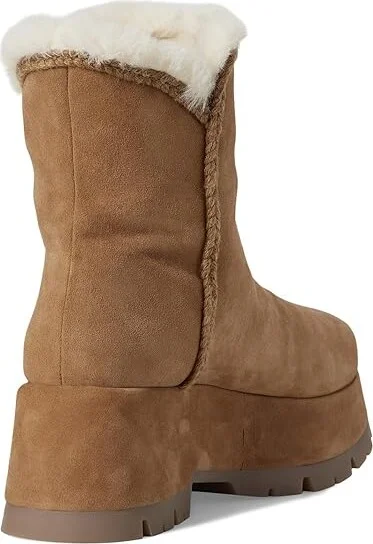 Steve Madden Tailor Women's Boots Chestnut Suede : 10 M, Leather/Rubber/Suede - Image 4
