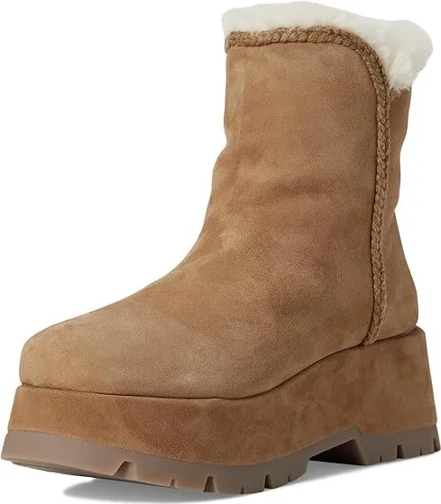 Steve Madden Tailor Women's Boots Chestnut Suede : 10 M, Leather/Rubber/Suede - Image 5