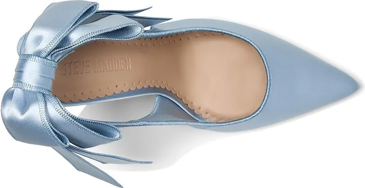 Steve Madden Teacup Women's Shoes Blue Satin : 7.5 M, Synthetic - Image 2