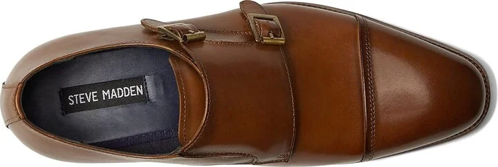 Steve Madden Teon Men's Shoes Tan Leather : 7 D - Medium - Image 2