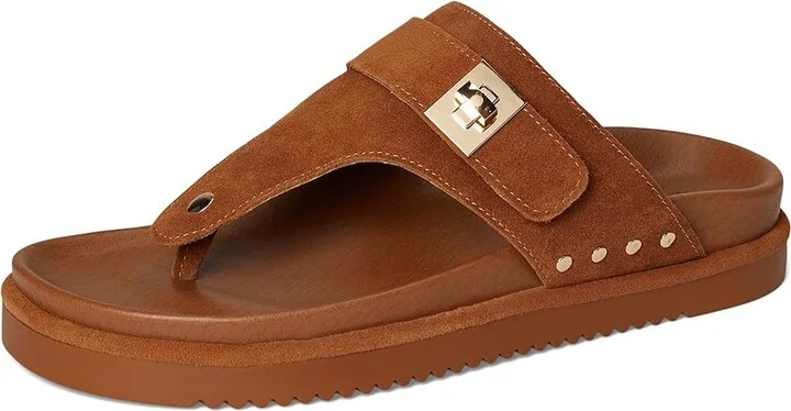 Steve Madden Thona Women's Sandals Chesnut Suede : 8.5 M - Image 5