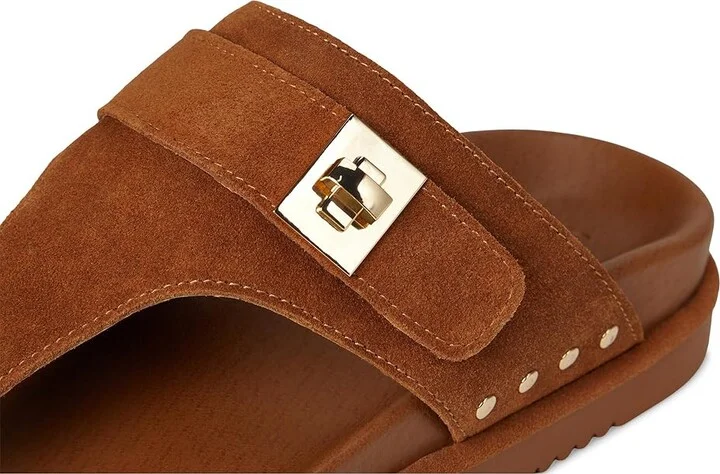 Steve Madden Thona Women's Sandals Chesnut Suede : 8.5 M - Image 7
