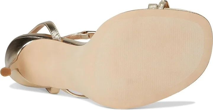 Steve Madden Tia High Women's Heels Champagne : 9.5 M, Leather - Image 3