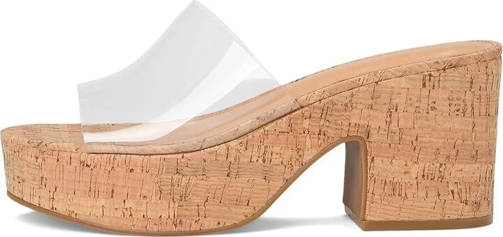Steve Madden Trippy Women's Wedge Shoes Clear : 8.5 M, Synthetic - Image 6