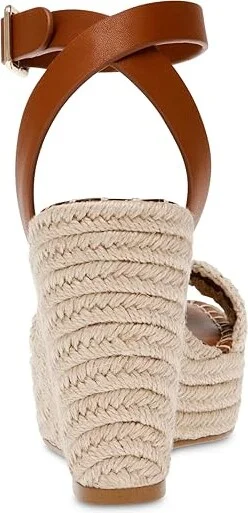 Steve Madden Undone Women's Sandals Cognac : 9.5 M, Leather - Image 4