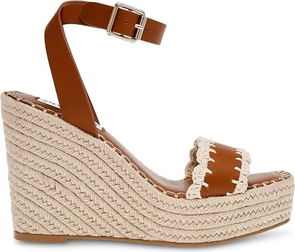 Steve Madden Undone Women's Sandals Cognac : 9.5 M, Leather - Image 6