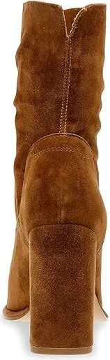 Steve Madden Vector Women's Boots Chesnut Suede : 9.5 M, Leather - Image 4