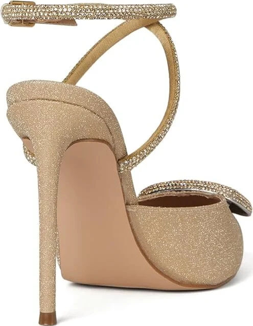 Steve Madden Vienna Pump Women's Shoes Gold : 9 M, Rubber - Image 4