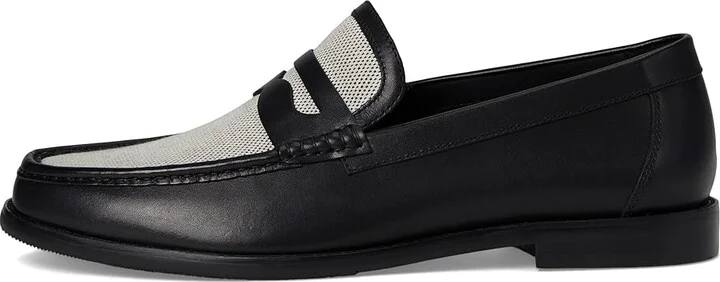 Steve Madden Westport Men's Slip on Shoes Beige/Black : 11 D - Medium, Leather - Image 6