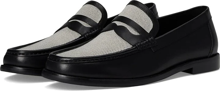 Steve Madden Westport Men's Slip on Shoes Beige/Black : 11 D - Medium, Leather