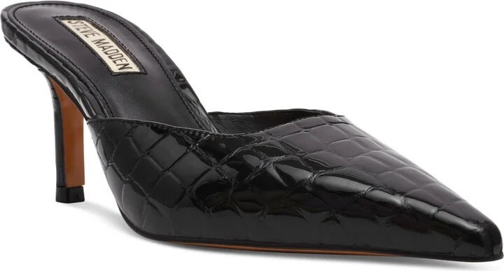 Black Croco Patent