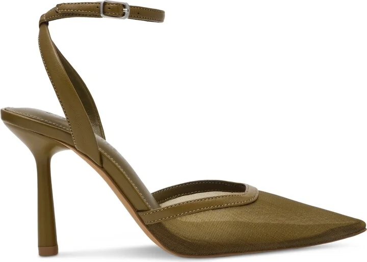 Steve Madden Women's Alliance Mesh Two-Piece Pumps - Image 6