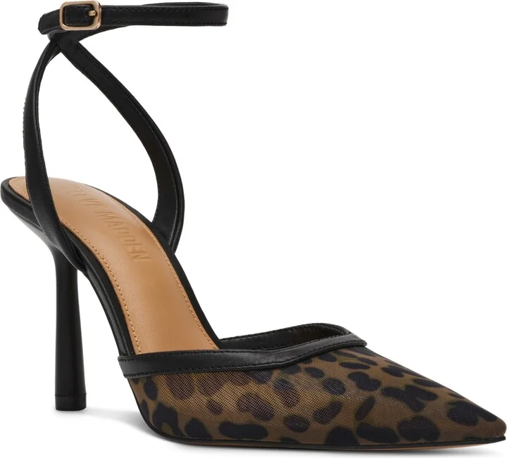Steve Madden Women's Alliance Mesh Two-Piece Pumps
