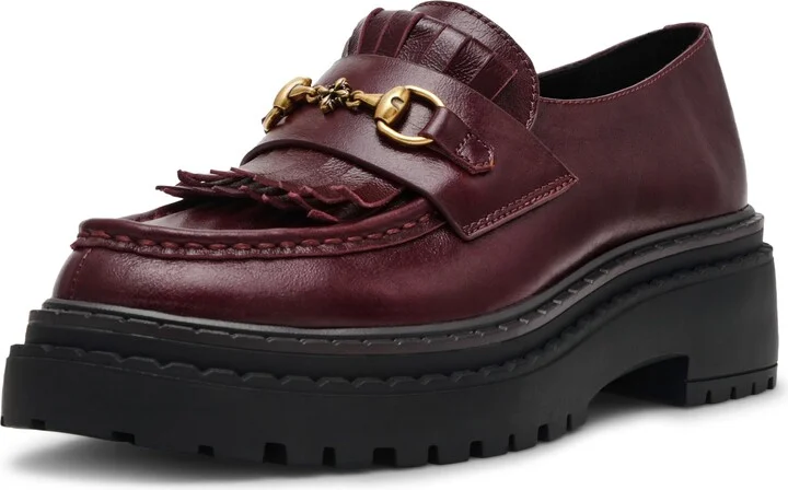 Burgundy Leather