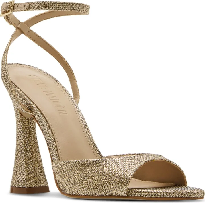 Steve Madden Women's Beki Two-Piece Flare-Heel Sandals