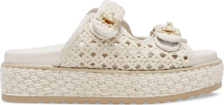 Steve Madden Women's Bigschmona Platform Buckle Footbed Slide Sandals - Image 2