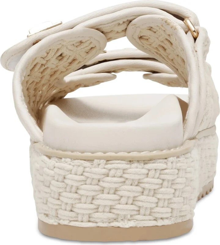 Steve Madden Women's Bigschmona Platform Buckle Footbed Slide Sandals - Image 3