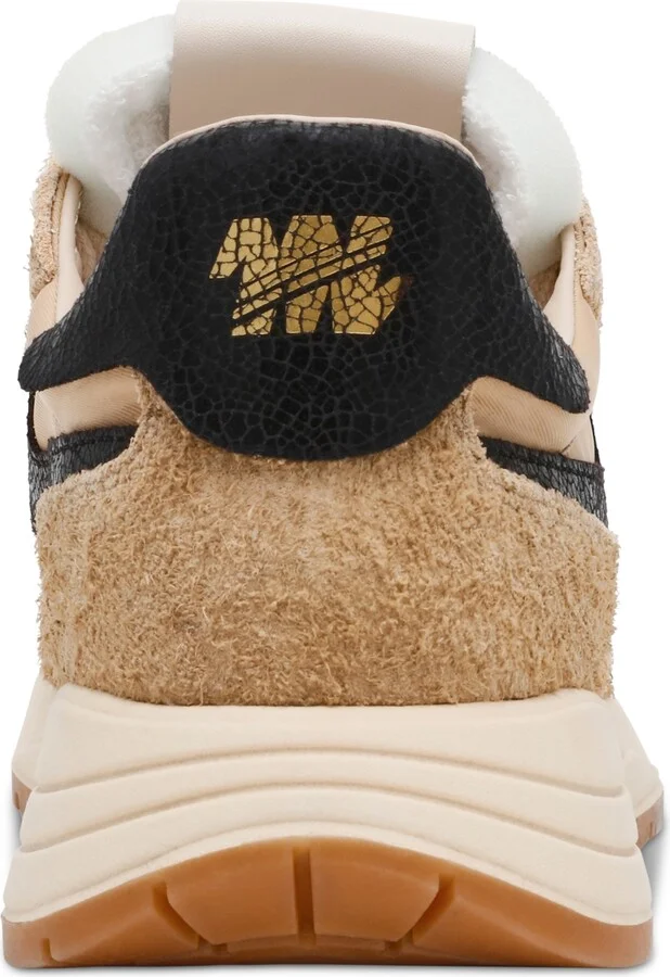 Steve Madden Women's Burst Lace-Up Retro Jogger Sneakers - Black/White Multi - Image 7