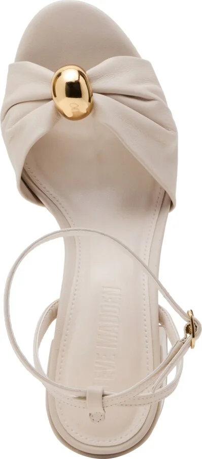 Steve Madden Women's Caden Knotted Embellished Block-Heel Sandals - Image 4