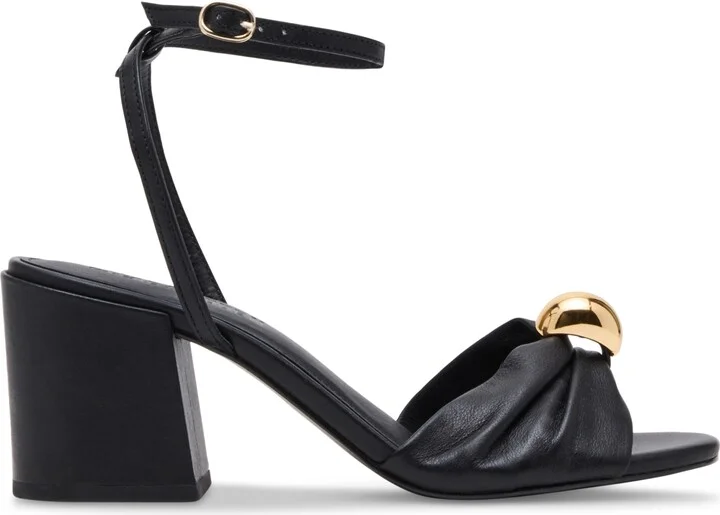 Steve Madden Women's Caden Knotted Embellished Block-Heel Sandals - Image 6