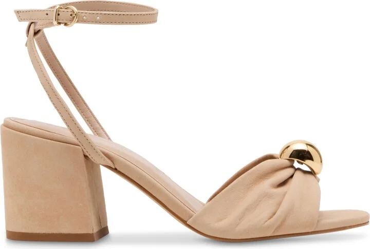 Steve Madden Women's Caden Knotted Embellished Block-Heel Sandals - Image 10