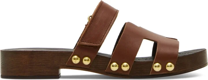 Steve Madden Women's Canal Wooden Platform Slide Sandals - Image 2