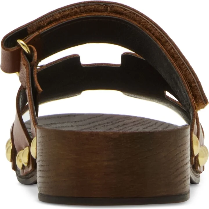 Steve Madden Women's Canal Wooden Platform Slide Sandals - Image 3