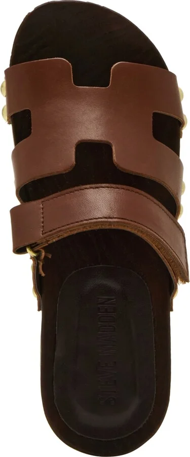 Steve Madden Women's Canal Wooden Platform Slide Sandals - Image 4