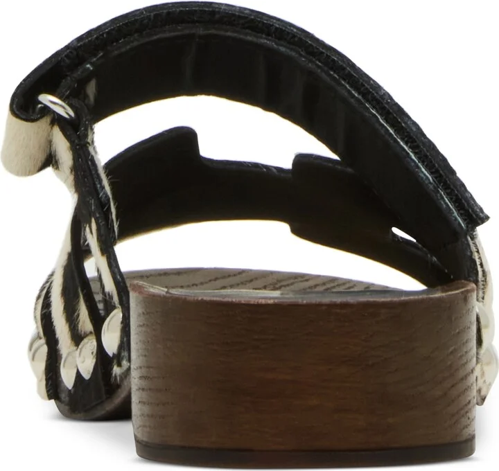 Steve Madden Women's Canal Wooden Platform Slide Sandals - Image 7