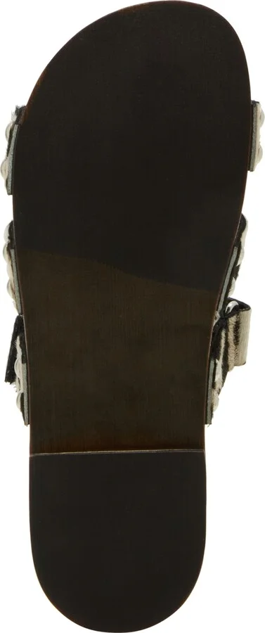 Steve Madden Women's Canal Wooden Platform Slide Sandals - Image 9