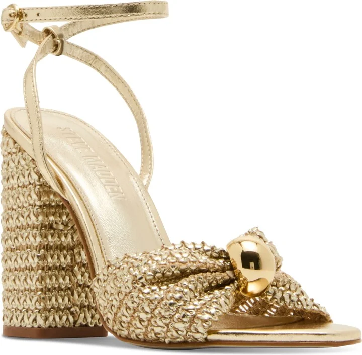 Steve Madden Women's Cheyla Knotted Two-Piece Dress Sandals