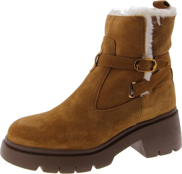 Camel Suede Fur