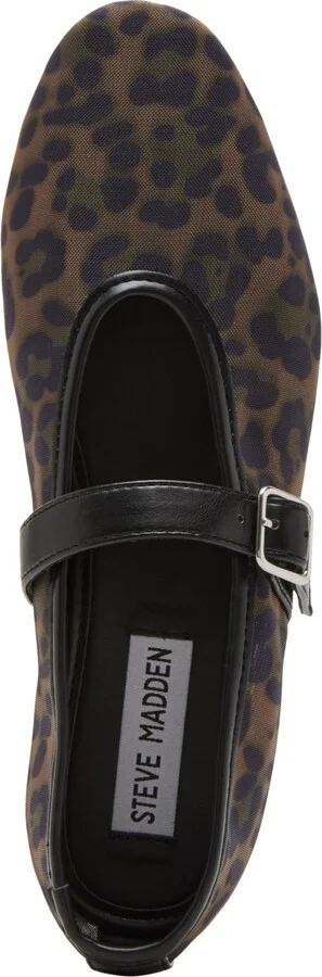 Steve Madden Women's Dreaming Mesh Mary Jane Flats - Image 4