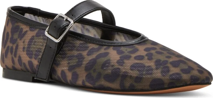 Steve Madden Women's Dreaming Mesh Mary Jane Flats