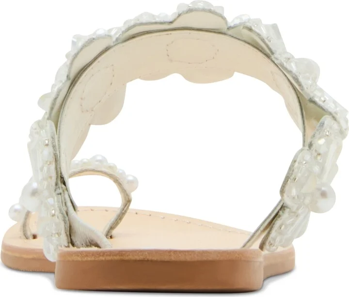 Steve Madden Women's Emmey Flower Detailed Slide Sandals - Image 3