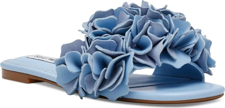 Steve Madden Women's Flo Ruffle Slide Sandals
