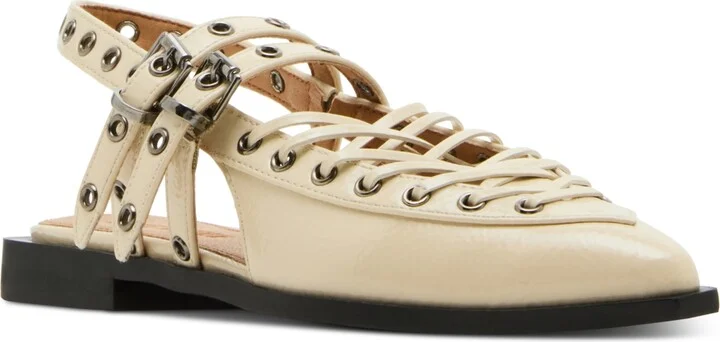Steve Madden Women's Galanti Studded Slingback Flats