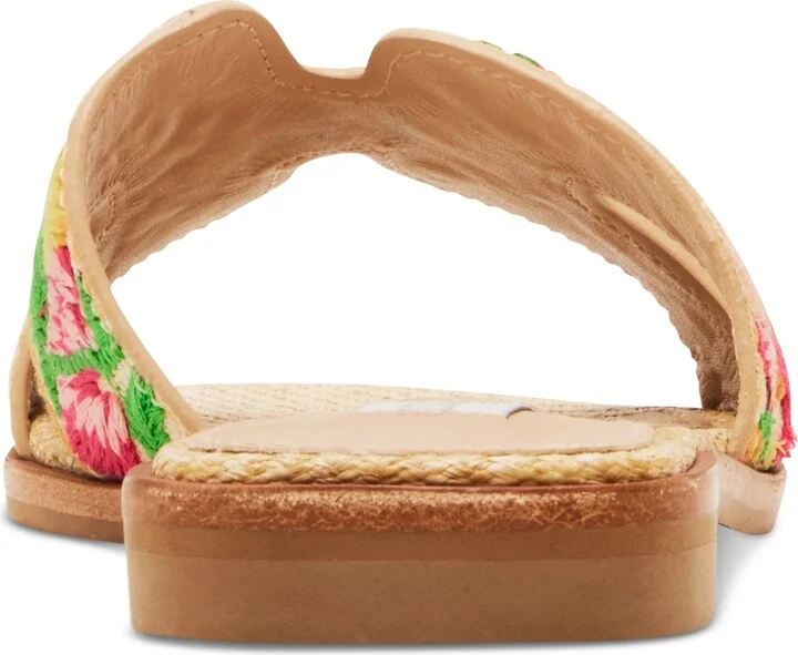 Steve Madden Women's Hadyn Embroidered Slide Sandals - Image 3