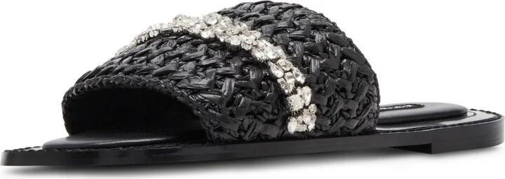Steve Madden Women's Jessica Rich Starlight Slide Sandal