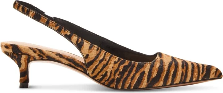 Steve Madden Women's Kittie Slingback Kitten-Heel Pumps - Image 10