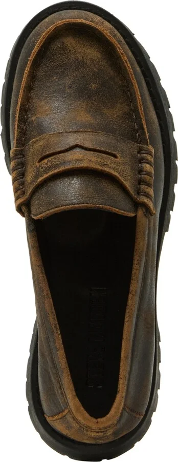 Steve Madden Women's Langsten Lug-Sole Tailored Loafers - Image 4