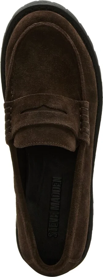 Steve Madden Women's Langsten Lug-Sole Tailored Loafers - Image 8