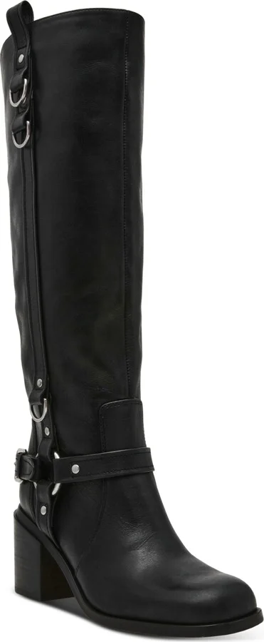 Steve Madden Women's Lawful Tall Moto Boots