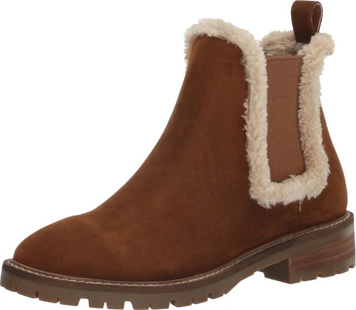 Camel Suede Fur