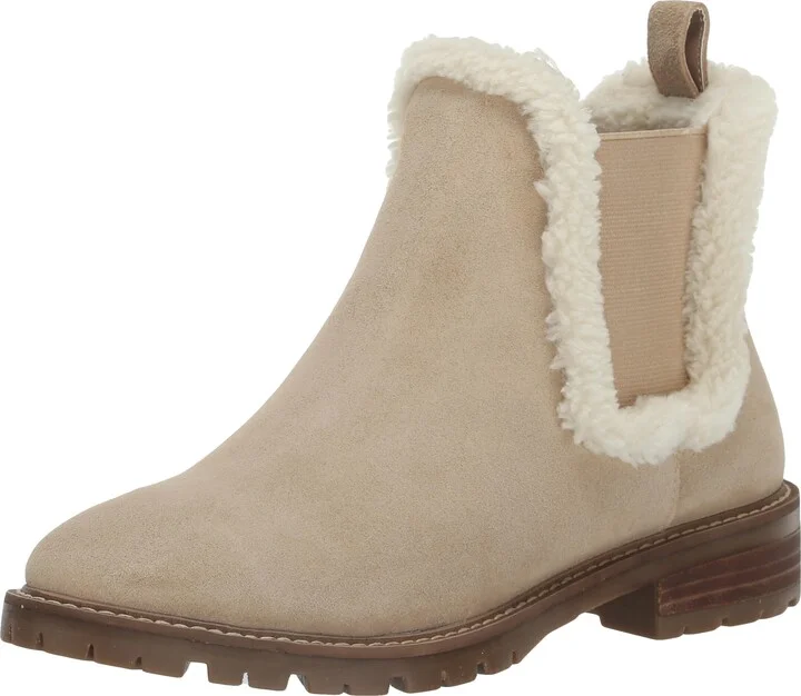 Tan Suede Fur