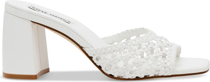 Steve Madden Women's Mania Woven Block-Heel Sandals - Image 2
