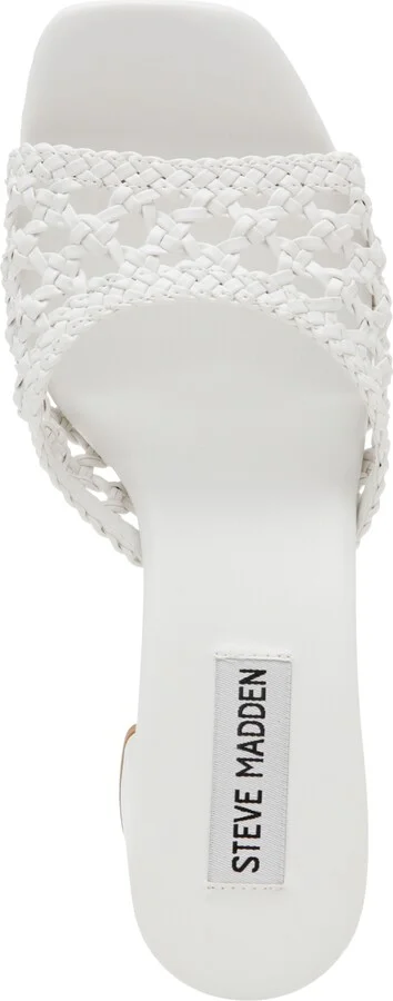 Steve Madden Women's Mania Woven Block-Heel Sandals - Image 4