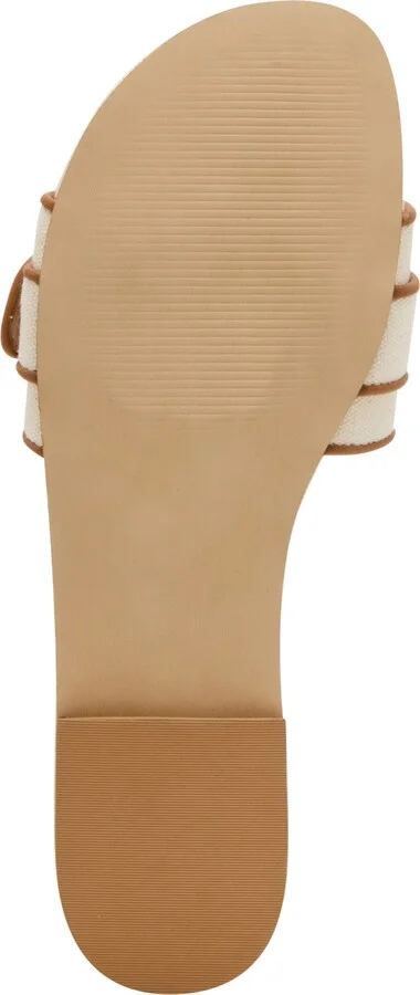 Steve Madden Women's Merla Raffia Buckle Slide Sandals - Image 9