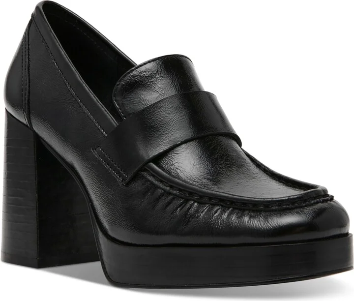 Steve Madden Women's Munday Platform High-Heel Loafer Pumps